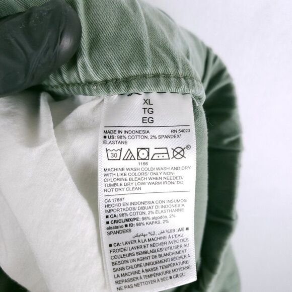 Old Navy Modern Jogger Pants Mens XL Green Elastic Cuff Gorpcore Activewear - Picture 10 of 10